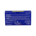 BurnFree burn gel packet back label