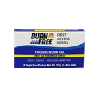 BurnFree burn gel packet front view
