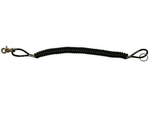 Aisle coil closure retracted with snap hook