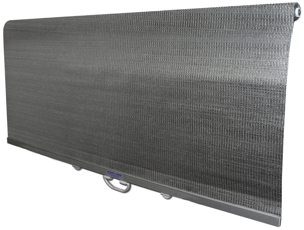 Econofrost XL night cover on Hussmann Excel case