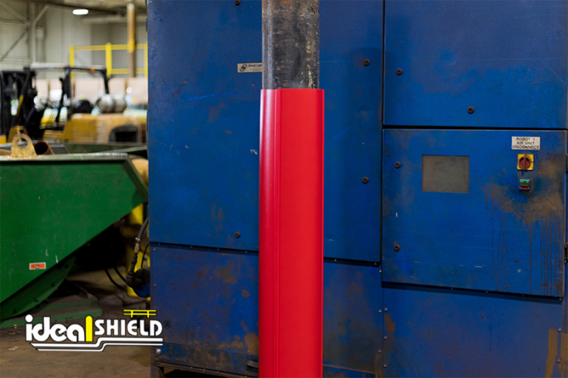 Column wrap goal post application