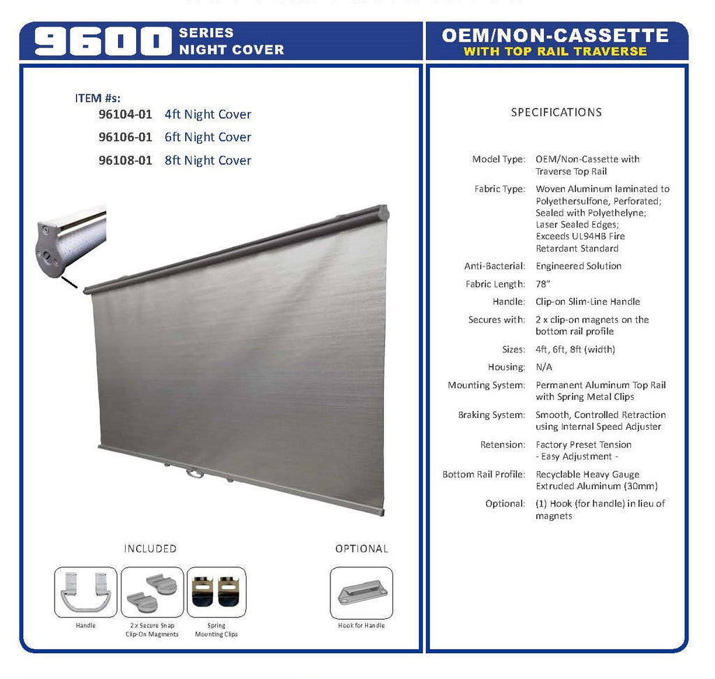 Econofrost 9600 Traverse specification sheet