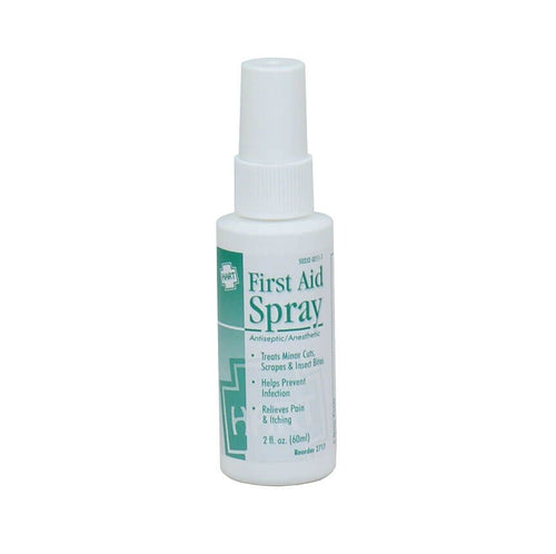 First aid antiseptic spray 2oz pump bottle