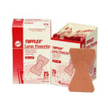 Tufflex fingertip bandages 25-count box deployed