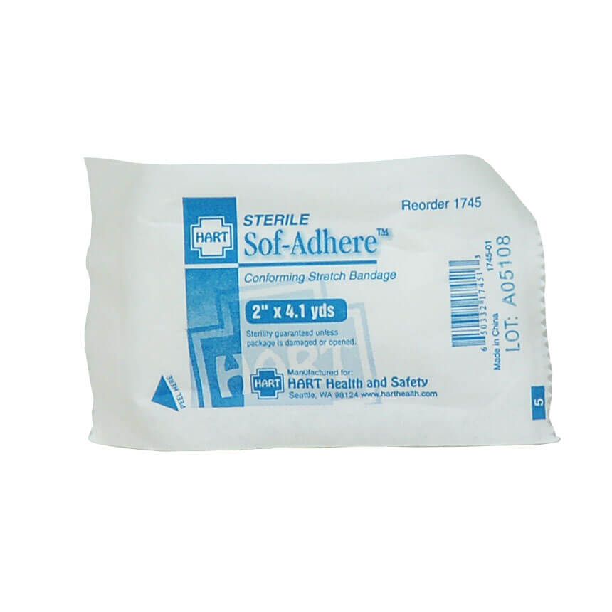 Sof-Adhere rolled gauze bandage 2-inch box