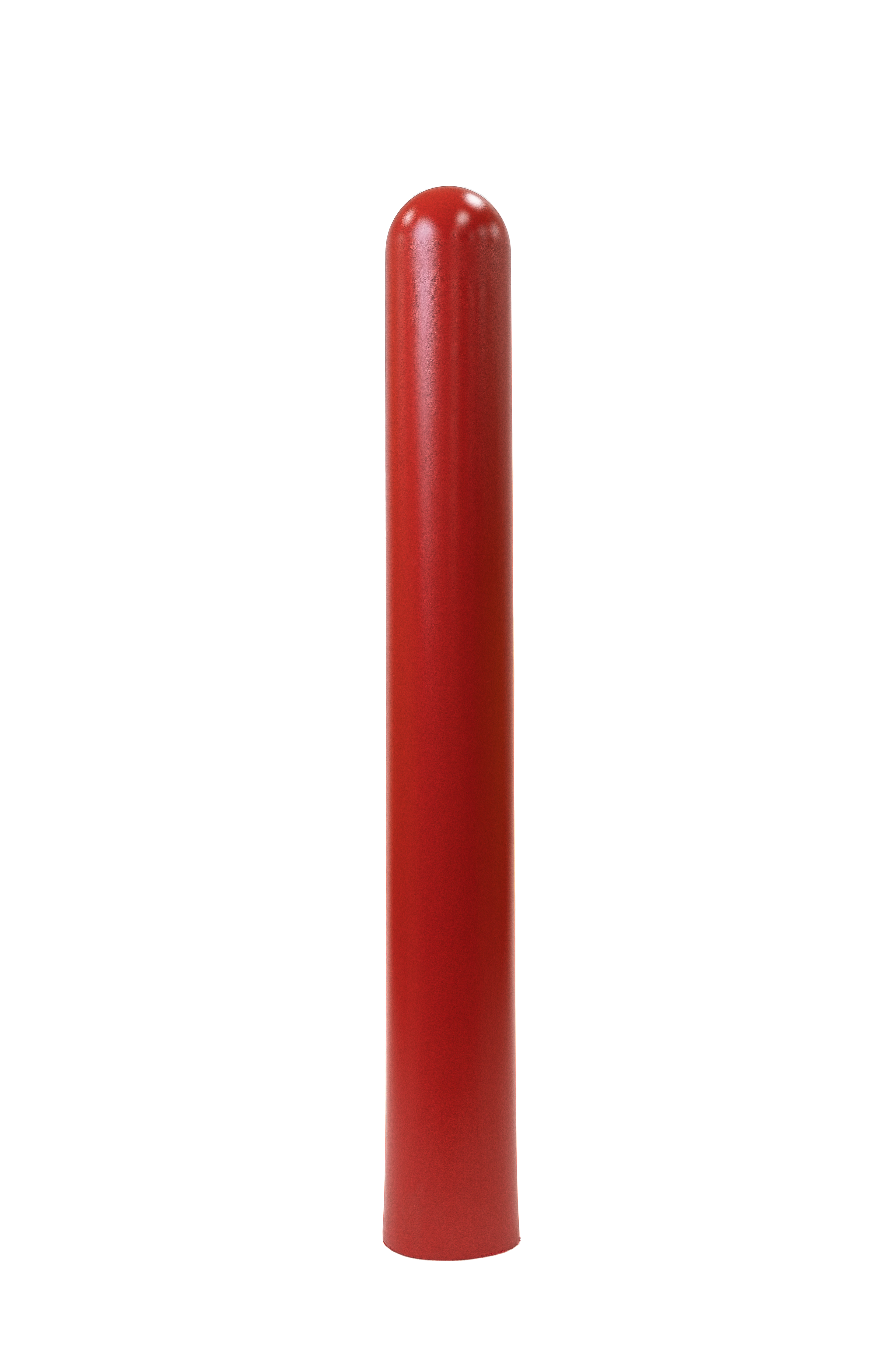 Red bollard cover color swatch