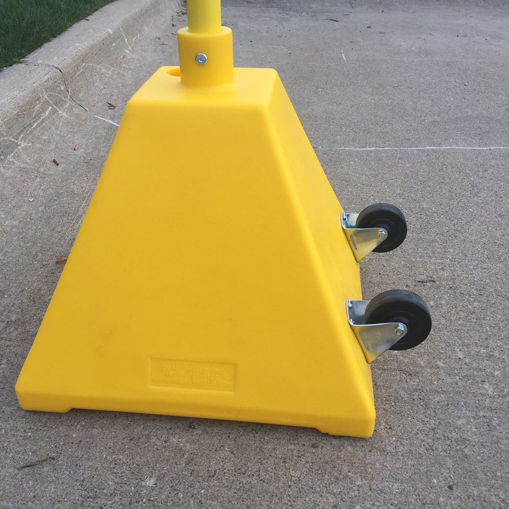 Pyramid Sign Base wheels 