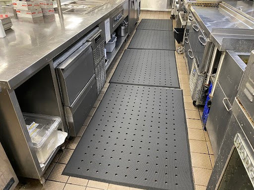AMA Cloud mat in commercial kitchen